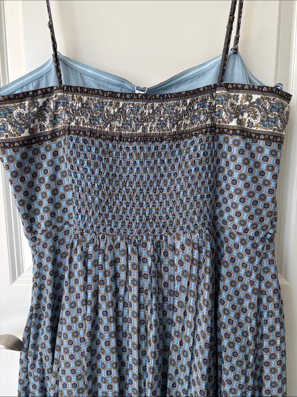 Veronica Beard Dress in Blue Jay Multi- size 14 - Picture 3 of 6